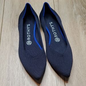 Rothy's Women's Blue Flats Size 8